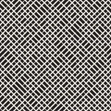 Seamless geometric lattice pattern. Irregular abstract grid background. Sty.. Illustrazione stock
