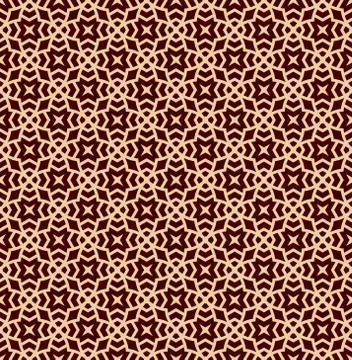 Seamless geometric line pattern. Contemporary graphic design. Endless linear Illustrazione stock