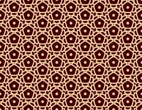 Seamless geometric line pattern. Contemporary graphic design. Endless linear Illustrazione stock