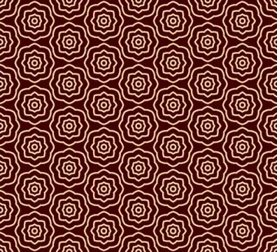 Seamless geometric line pattern. Contemporary graphic design. Endless linear Stock Illustration