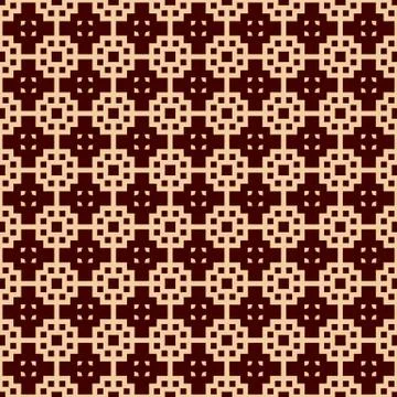 Seamless geometric line pattern. Contemporary graphic design. Endless linear  Stock Illustration
