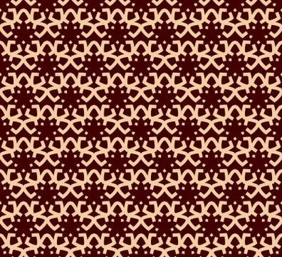 Seamless geometric line pattern. Contemporary graphic design. Endless linear  Stock Illustration