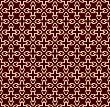 Seamless geometric line pattern. Contemporary graphic design. Endless linear  Stock Illustration
