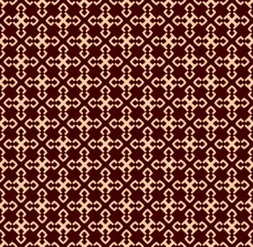 Seamless geometric line pattern. Contemporary graphic design. Endless linear  Stock Illustration
