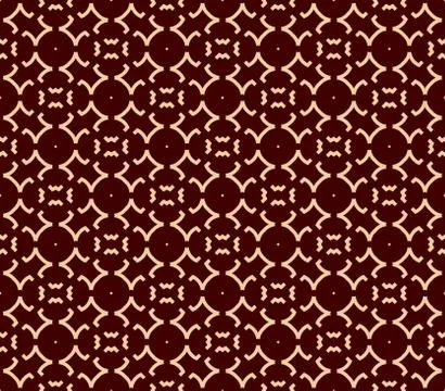 Seamless geometric line pattern. Contemporary graphic design. Endless linear  Stock Illustration