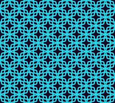 Seamless geometric lines ornament pattern, linear pattern with thin elegant b Stock Illustration