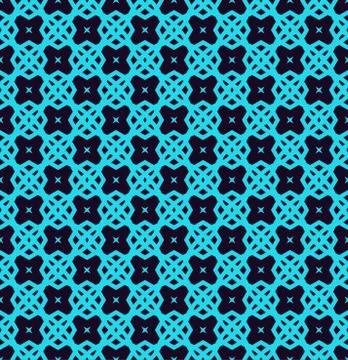 Seamless geometric lines ornament pattern, linear pattern with thin elegant b Illustrazione stock