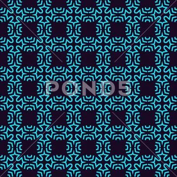 Seamless geometric lines ornament pattern, linear pattern with thin elegant b Stockillustratie