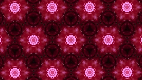 Seamless geometric loop transition with radiating shapes Stock Footage 340003561