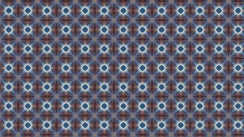 Seamless geometric mandala pattern in deep blue and burgundy. Abstract circular Stock Illustration
