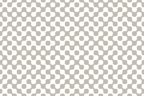 Seamless Geometric Maze Pattern in Neutral Tones, vector illustration Stock Illustration