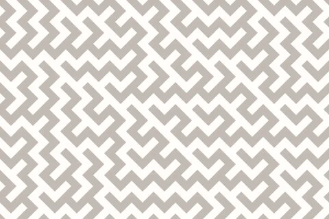 Seamless Geometric Maze Pattern in Neutral Tones, vector illustration Stock Illustration