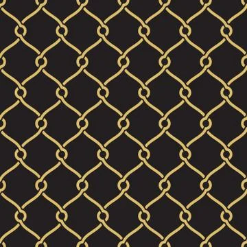 Seamless geometric morrocan trellis pattern Stock Illustration