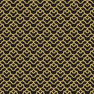 Seamless geometric morrocan trellis pattern Stock Illustration