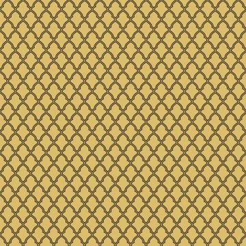 Seamless geometric morrocan trellis pattern Stock Illustration