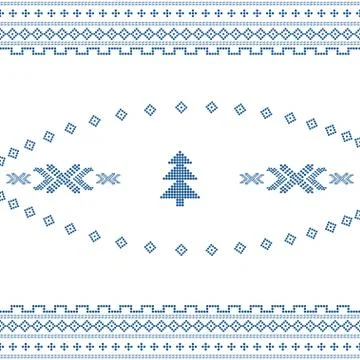 Seamless geometric ornamental pattern background. Abstract background  Stock Illustration