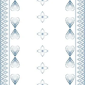 Seamless geometric ornamental pattern background. Abstract background Stock Illustration