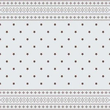 Seamless geometric ornamental pattern background. Abstract background Stock Illustration