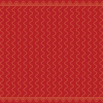 Seamless geometric ornamental pattern background. Stock Illustration