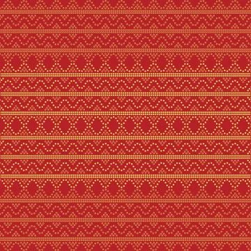 Seamless geometric ornamental pattern background.  Stock Illustration