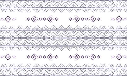 Seamless geometric ornamental pattern background. seamless traditional Stock Illustration
