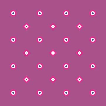 Seamless geometric ornamental vector background Stock Illustration