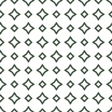 Seamless geometric ornamental vector pattern Illustrazione stock