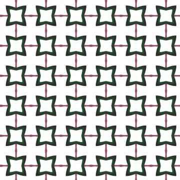 Seamless geometric ornamental vector pattern Stock Illustration