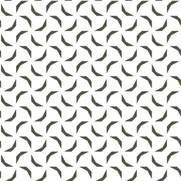 Seamless geometric ornamental vector pattern Illustrazione stock