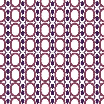 Seamless geometric ornamental vector pattern Stock Illustration