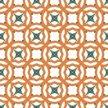 Seamless geometric ornamental vector pattern Stock-Illustration