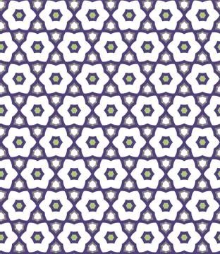 Seamless geometric ornamental vector pattern Иллюстрация