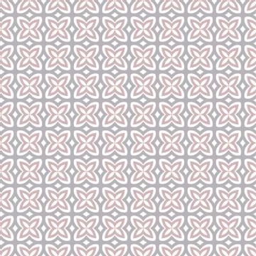 Seamless geometric ornamental vector pattern. Abstract background Stock Illustration