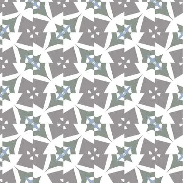 Seamless geometric ornamental vector pattern. Abstract background Illustrazione stock