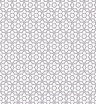 Seamless geometric ornamental vector pattern. Abstract background Stock Illustration