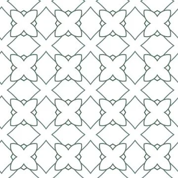 Seamless geometric ornamental vector pattern. Abstract background Stock Illustration