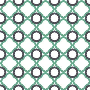 Seamless geometric ornamental vector pattern. Abstract background Stock Illustration
