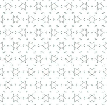 Seamless geometric ornamental vector pattern. Abstract background Stock Illustration