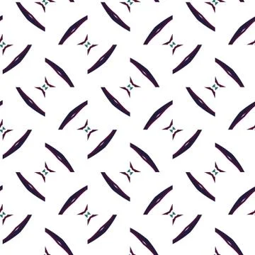 Seamless geometric ornamental vector pattern. Abstract background イラスト素材