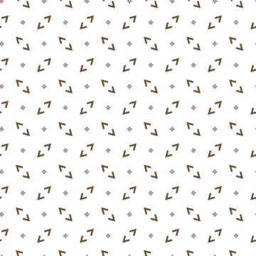 Seamless geometric ornamental vector pattern. Abstract background Stock Illustration