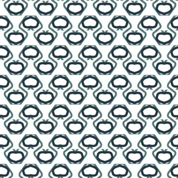 Seamless geometric ornamental vector pattern. Abstract background Stock Illustration