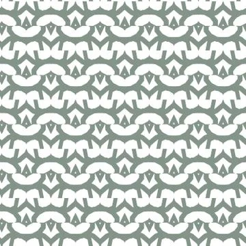 Seamless geometric ornamental vector pattern. Abstract background Stock Illustration