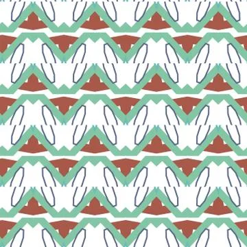 Seamless geometric ornamental vector pattern. Abstract background 스톡 일러스트