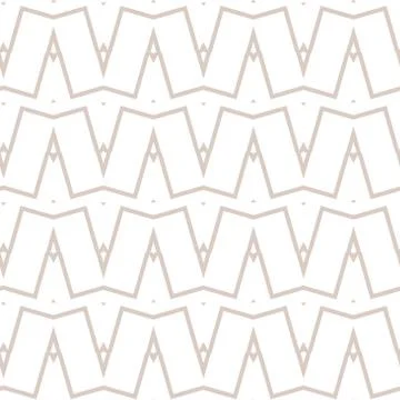 Seamless geometric ornamental vector pattern. Abstract background Stock Illustration