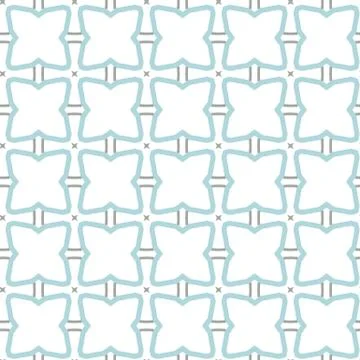 Seamless geometric ornamental vector pattern. Abstract background Stock Illustration