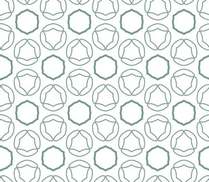 Seamless geometric ornamental vector pattern. Abstract background Stock Illustration