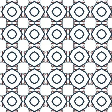 Seamless geometric ornamental vector pattern. Abstract background Illustrazione stock