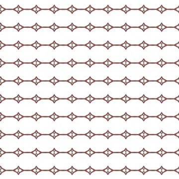 Seamless geometric ornamental vector pattern. Abstract background Stock Illustration