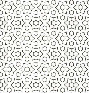 Seamless geometric ornamental vector pattern. Abstract background 스톡 일러스트