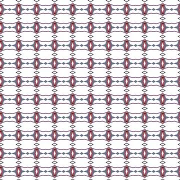 Seamless geometric ornamental vector pattern. Abstract background Stock Illustration